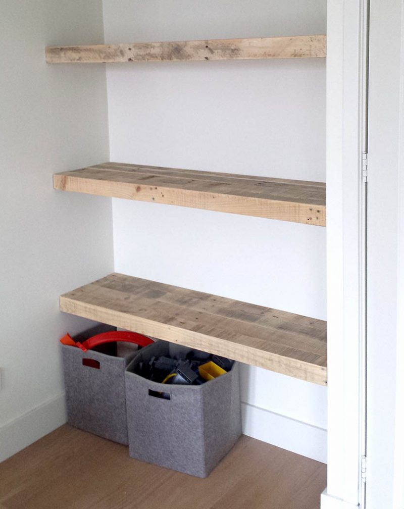 Zwevende planken