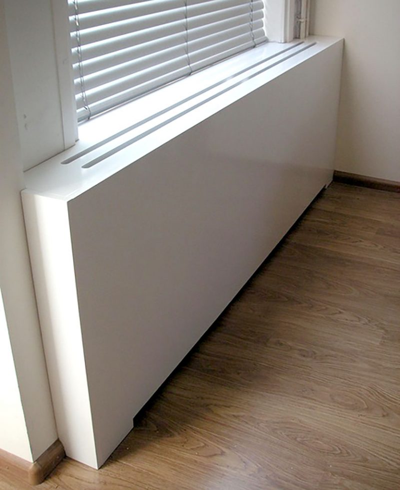 Radiator ombouw